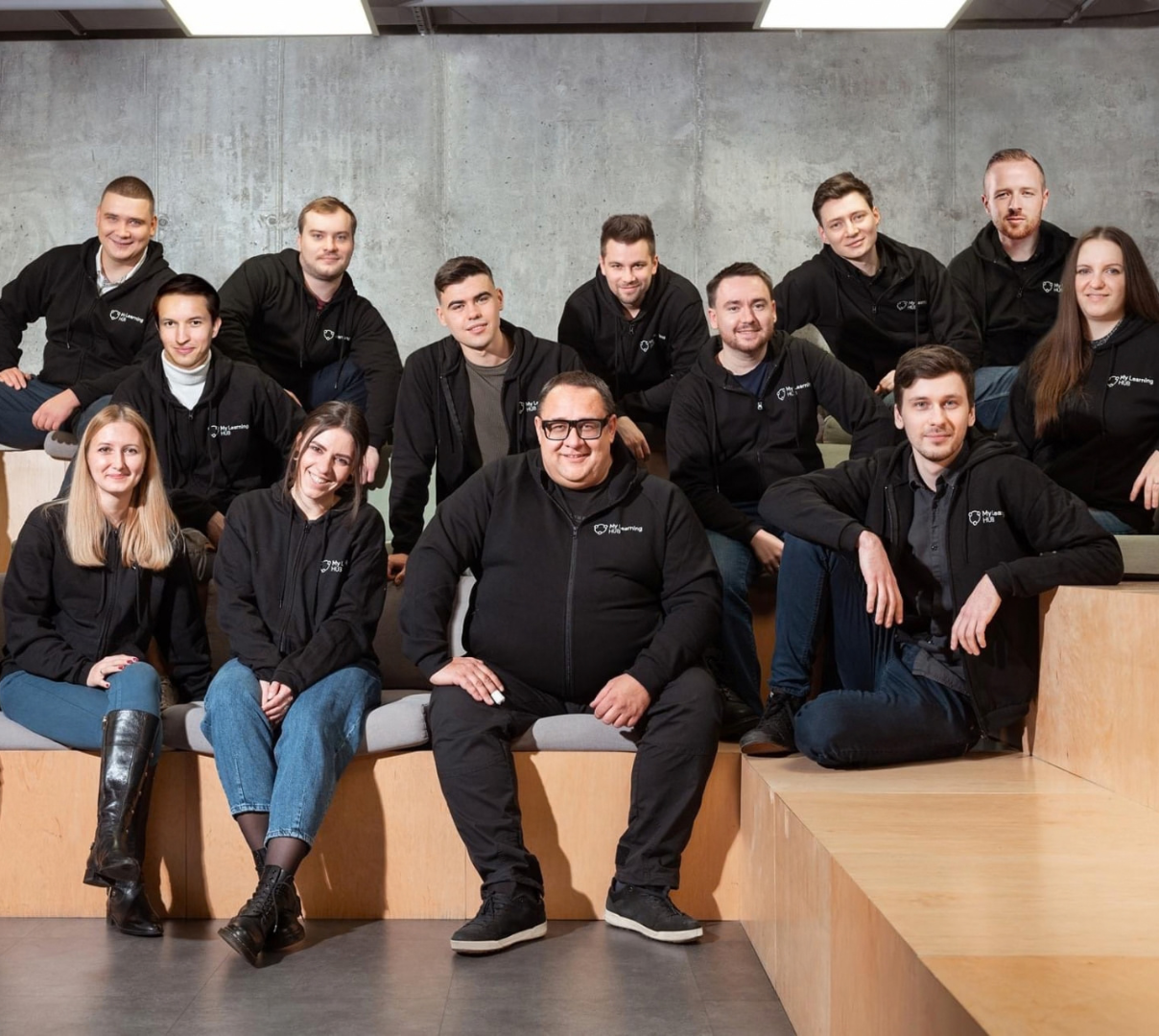 The My Learning Hub team