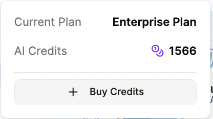 AI Credits Management Asset